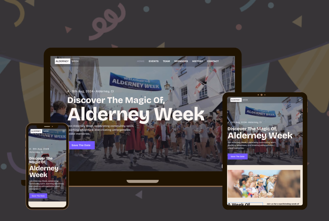 Alderney Week festival site preview