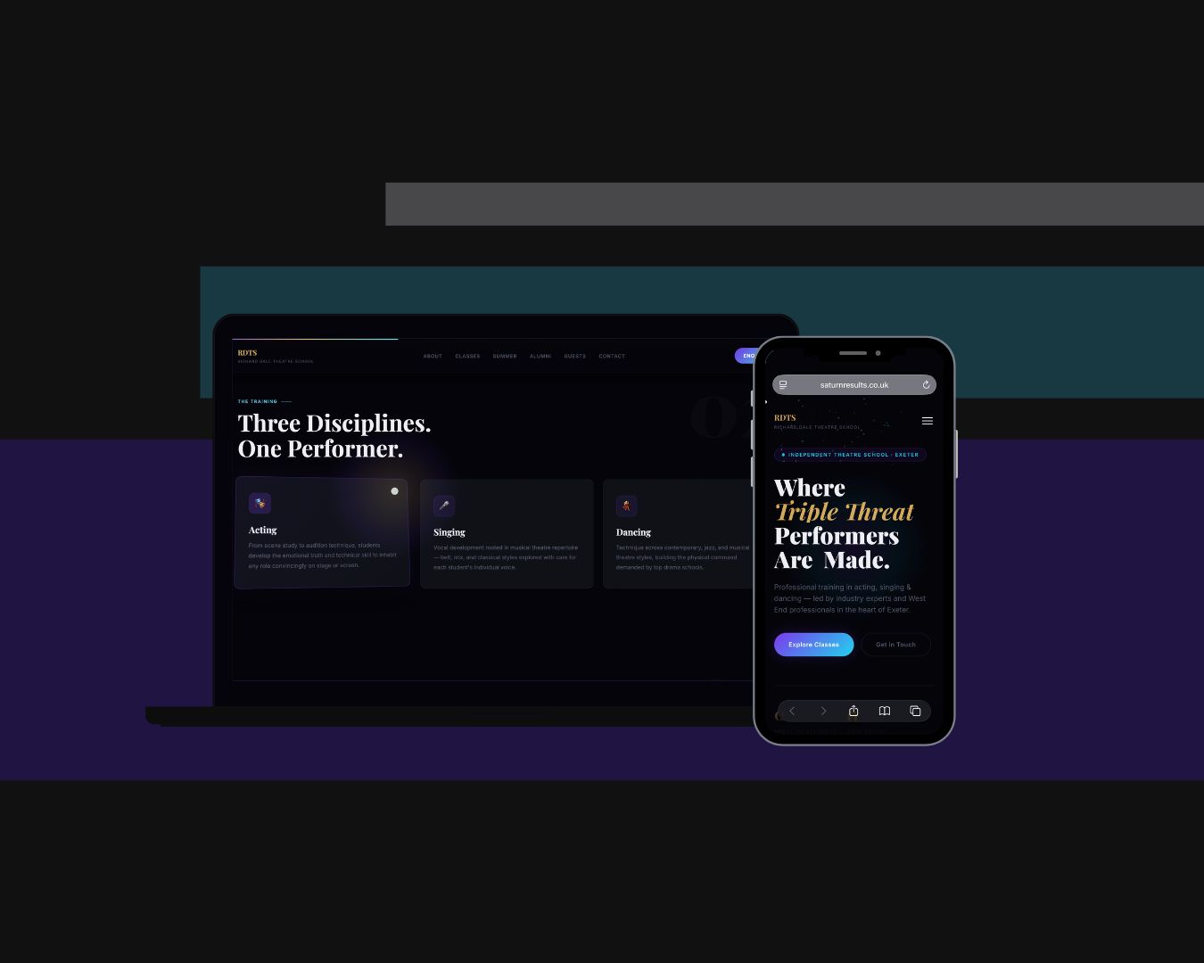 Richard Dale site preview