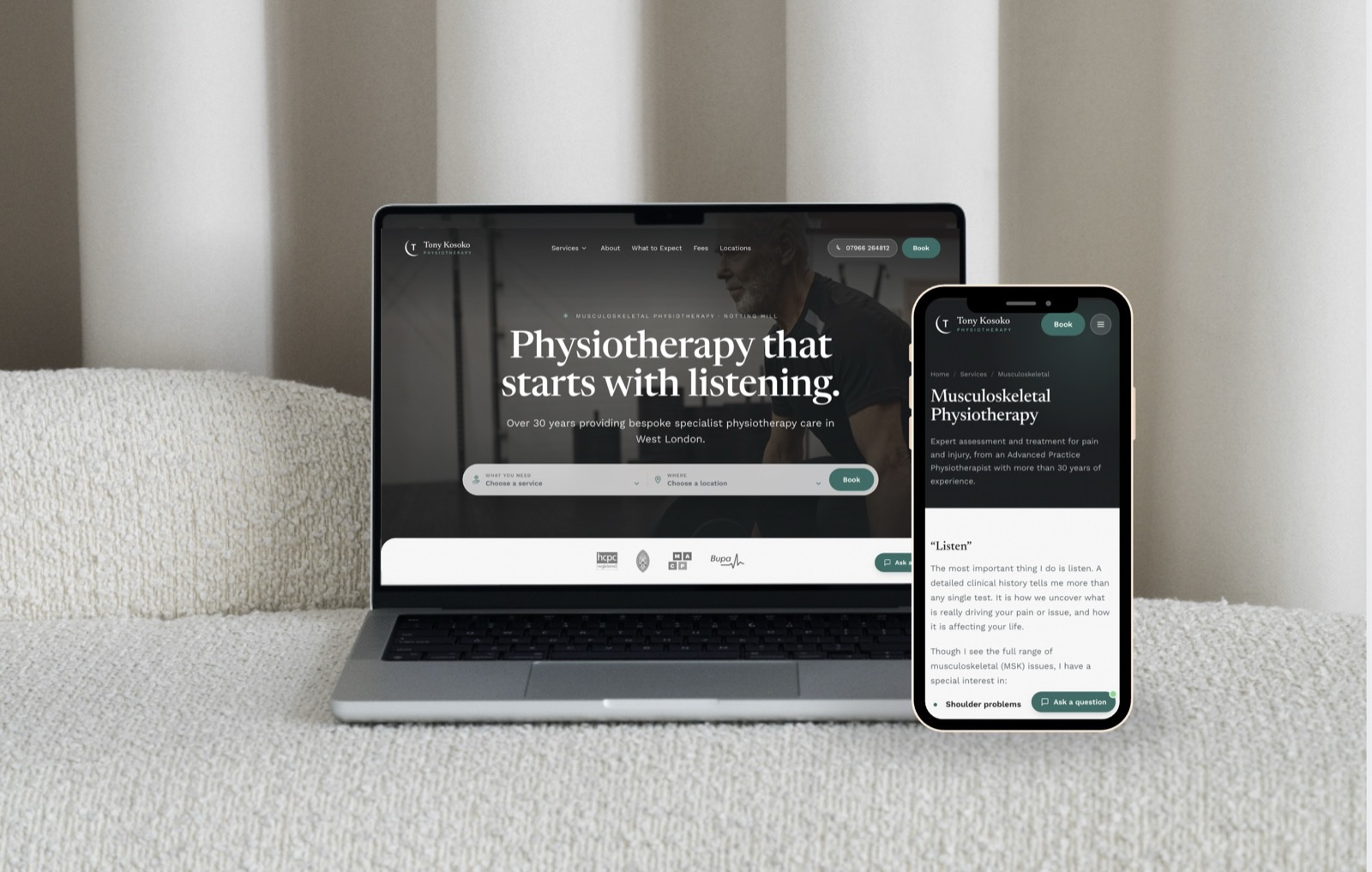 Tony Kosoko Physiotherapy