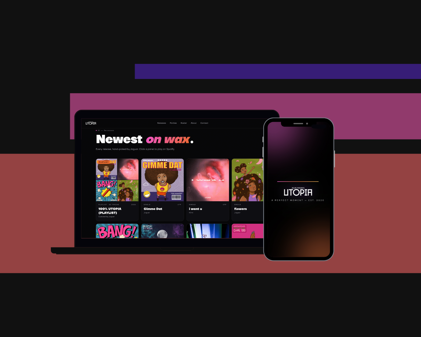 Utopia Worldwide site preview